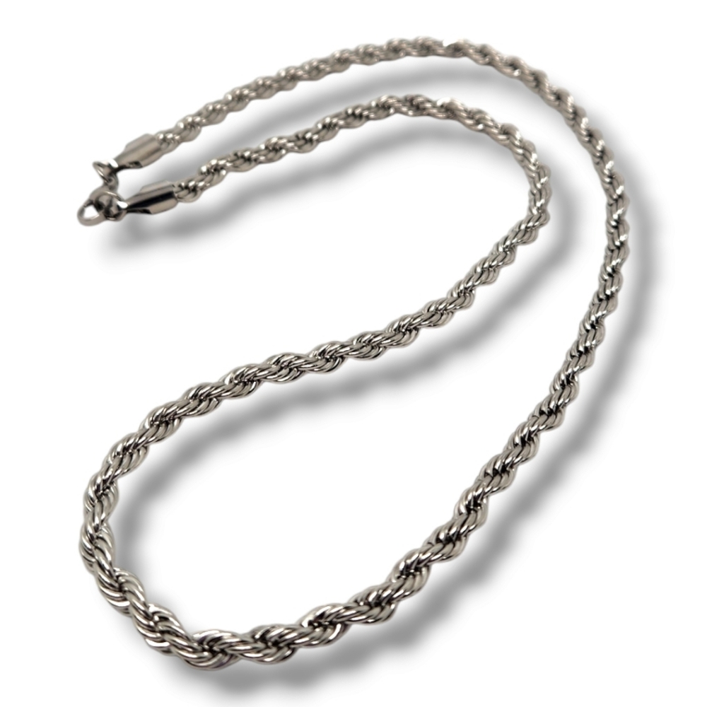 Stainless Steel Rope Chain Unisex necklace